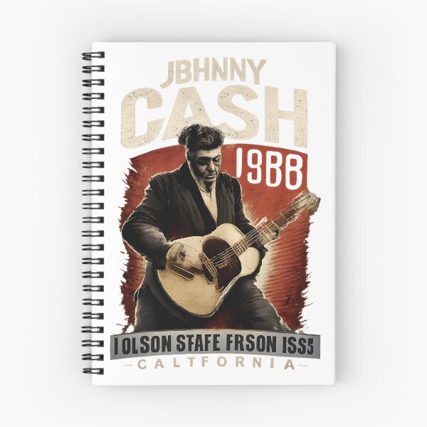 Item preview, Johnny Cash Folsom State Prison California Tribute Vintage Style Design designed and sold by LikeLoon.