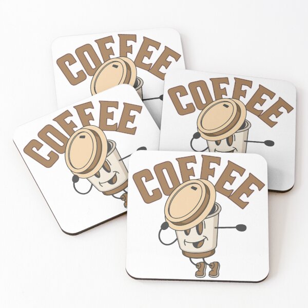 Item preview,  Retro Happy Coffee Day Cartoon Character designed and sold by LunaVales.