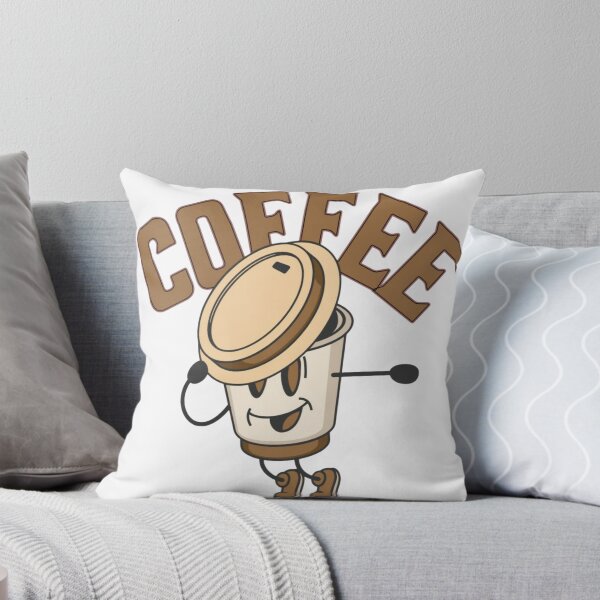 Item preview,  Retro Happy Coffee Day Cartoon Character designed and sold by LunaVales.