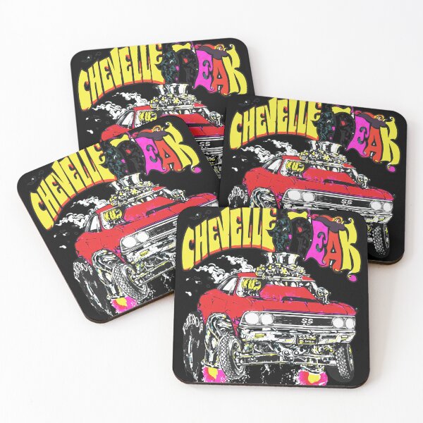 Item preview, Chevelle Freak Psychedelic Retro Car Art designed and sold by RaleigGerhold.