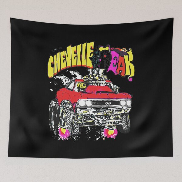 Item preview, Chevelle Freak Psychedelic Retro Car Art designed and sold by RaleigGerhold.