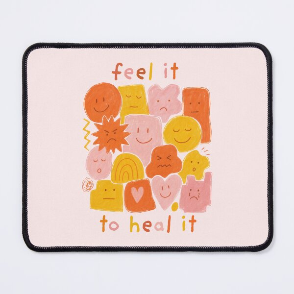 Item preview, Feel It To Heal It | Mental Health designed and sold by The Turquoise Brush.