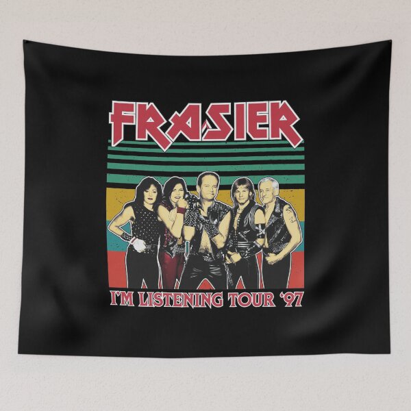 Item preview, Frasier Band Style 90s Tour Retro Fan Art designed and sold by RaleigGerhold.
