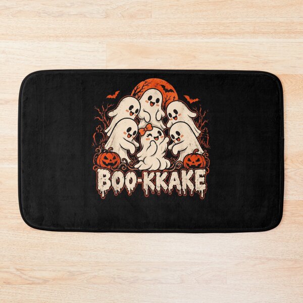 Item preview, Boo-Kkake Excited Cute Ghosts Halloween Group Party Spooky Humor Apparel designed and sold by slmfams.