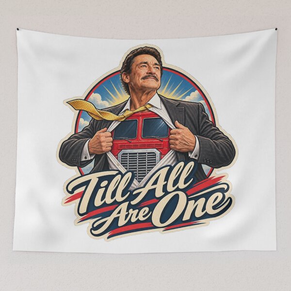 Item preview, Vintage Till All Are One - Peter Cullen designed and sold by johnhaugg.