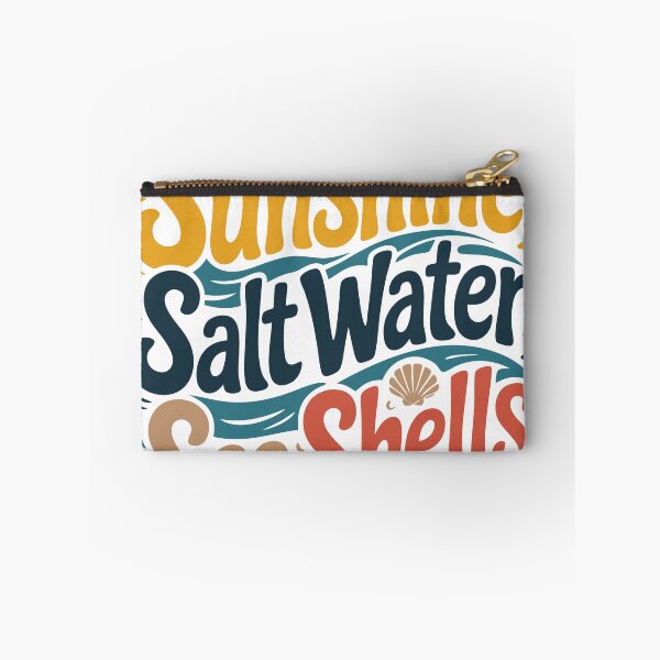 Item preview, Sunshine Salt Water Sea Shells Beach Quote designed and sold by TRTrendyHouse.