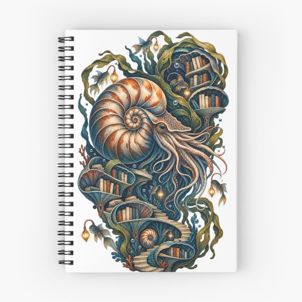 Item preview, Nautilus Deep Sea Library designed and sold by SiripornSeaynng.