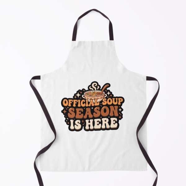 Item preview, Official Soup Season Is Here Cozy Autumn Food Design designed and sold by Mellow Doodle Co..