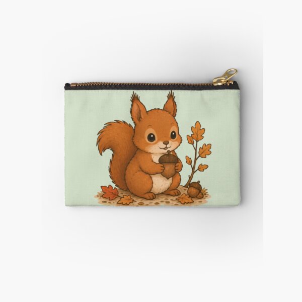 Item preview, Forest Snack Red Squirrel designed and sold by MellowMunchkins.
