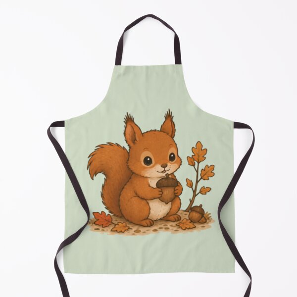 Item preview, Forest Snack Red Squirrel designed and sold by MellowMunchkins.