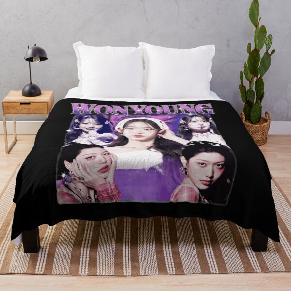 Item preview, Wonyoung Retro 90s K-Pop Idol Vintage Fan Tee designed and sold by LisaMcgu770729.