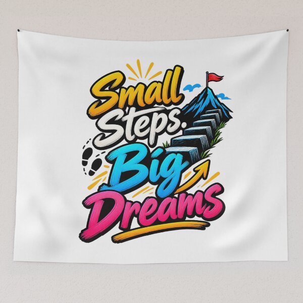 Item preview, Small Steps Big Dreams designed and sold by Design Sounds Studio.