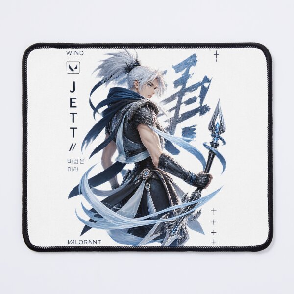 Item preview, Jett Fan Art Inspired by Valorant - Dynamic Gaming Character Design designed and sold by LikeLoon.