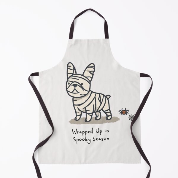 Item preview, French Bulldog Mummy Dog Spooky Halloween designed and sold by NicolasGlowArt.