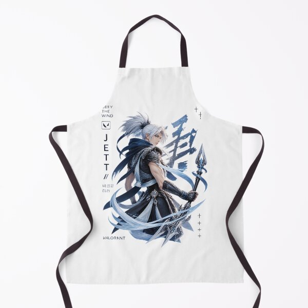 Item preview, Jett Fan Art Inspired by Valorant - Dynamic Gaming Character Design designed and sold by LikeLoon.