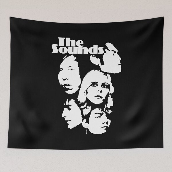 Item preview, The Soundss Band Stencil Portrait Collage designed and sold by REETALOX.