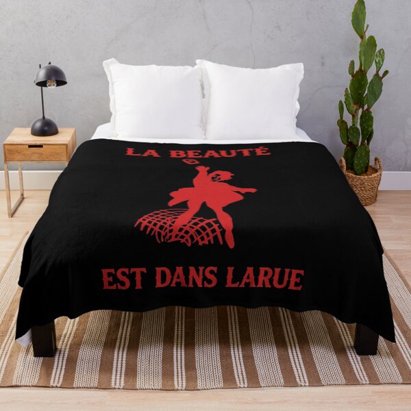 Item preview, La Beaute Est Dans La Rue Red Stencil Art designed and sold by RaleigGerhold.