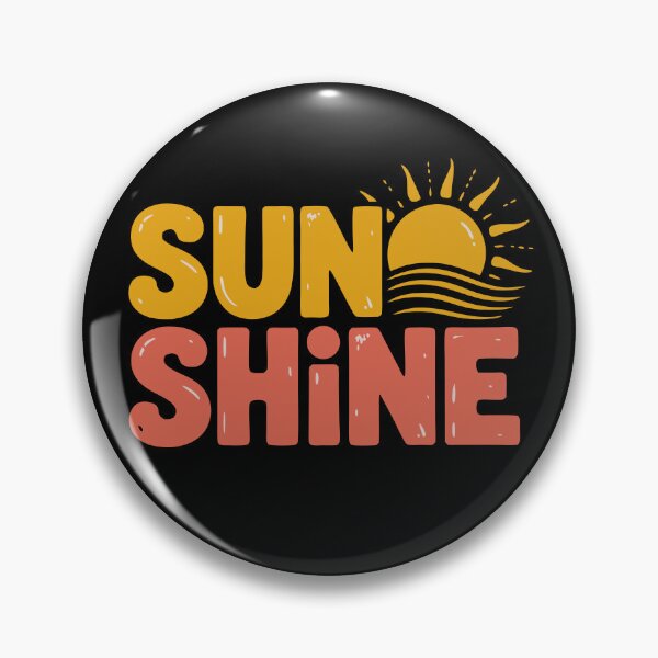 Item preview, Sunshine Retro Vintage Sun Sparkles Typography designed and sold by TRTrendyHouse.