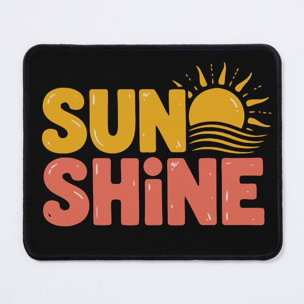 Item preview, Sunshine Retro Vintage Sun Sparkles Typography designed and sold by TRTrendyHouse.