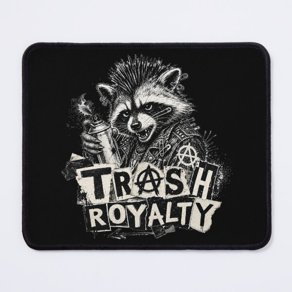 Item preview, Punk Raccoon Trash Royalty Spray Paint Mohawk Illustration designed and sold by Yellowriversss.