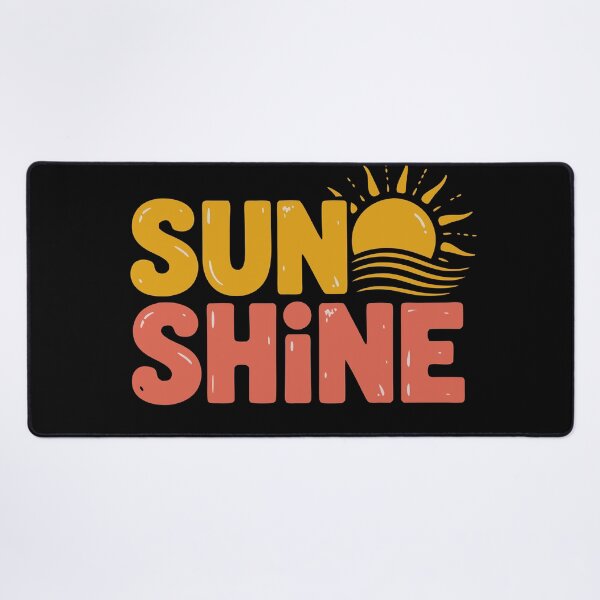 Item preview, Sunshine Retro Vintage Sun Sparkles Typography designed and sold by TRTrendyHouse.