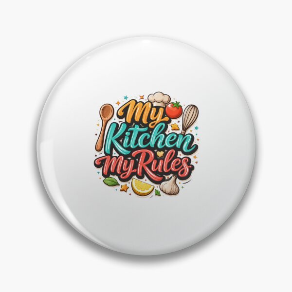 Item preview, My Kitchen My Rules Funny Cooking Chef Quote Design designed and sold by Mellow Doodle Co..