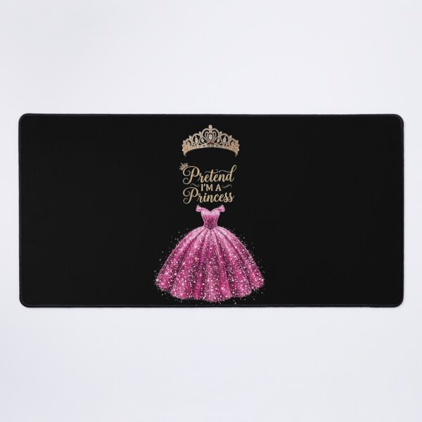 Item preview, Pretend I'm a Princess Funny Pink Sparkle Halloween Easy Costume Merch Design | Princess Dress / Sparkles / Glitter 2026 / Crown / Tiara / Last Minute Halloween Costumes designed and sold by TeenLake.