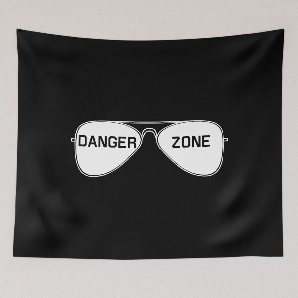 Item preview, Danger Zone Aviator Sunglasses Top Gun Movie Art designed and sold by dikamanyun.