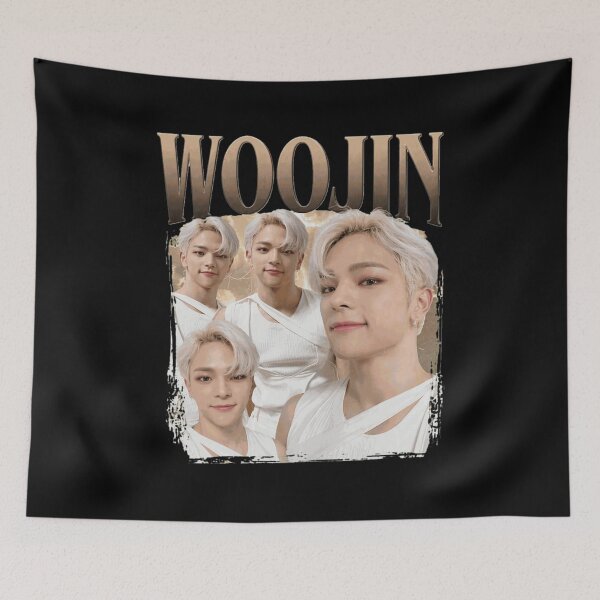Item preview, WOOJIN Vintage K-Pop Fan  designed and sold by MadisonL396064.