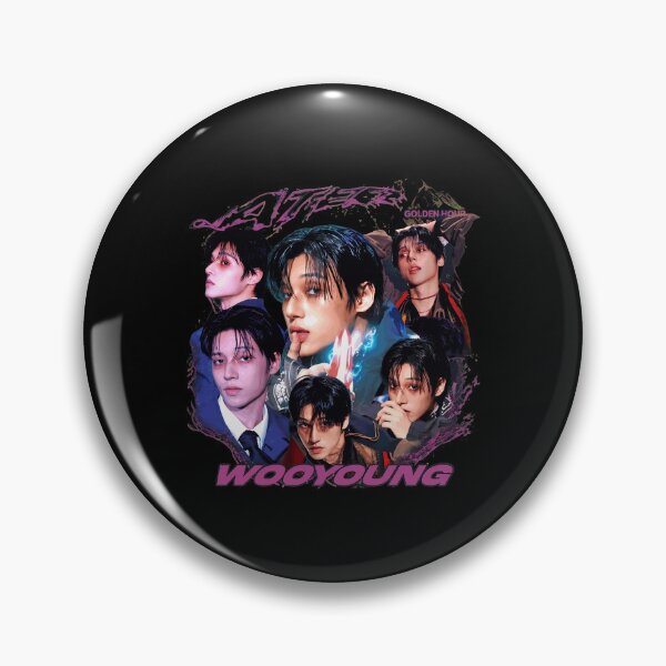 Item preview, Wooyoung ATEEZ Retro K-Pop Graphic  designed and sold by KaylaRob311870.