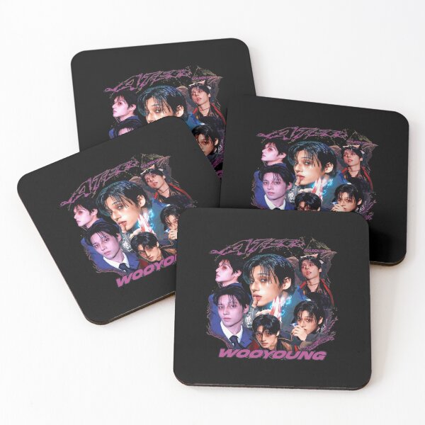 Item preview, Wooyoung ATEEZ Retro K-Pop Graphic  designed and sold by KaylaRob311870.