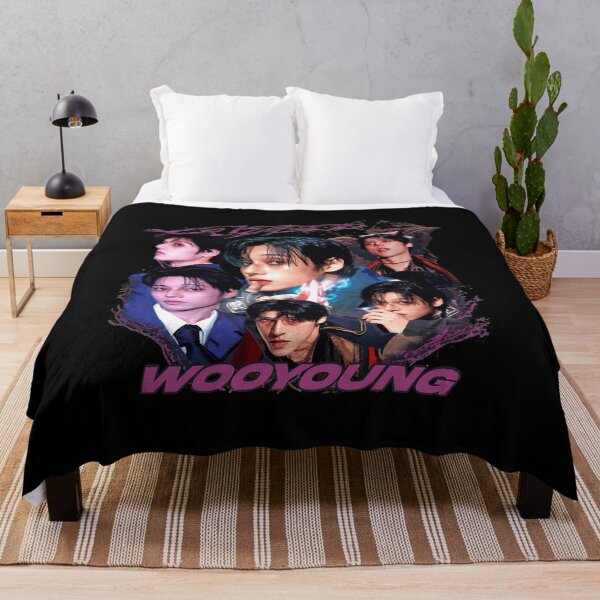 Item preview, Wooyoung ATEEZ Retro K-Pop Graphic designed and sold by KaylaRob311870.