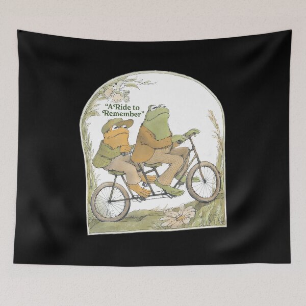 Item preview, Tandem Bike Frogs Vintage Illustration designed and sold by RaleigGerhold.