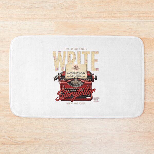 Item preview, Typewriter Author Create Vintage Red Typewriter For Writers And Authors designed and sold by VYBE DARK Studio.