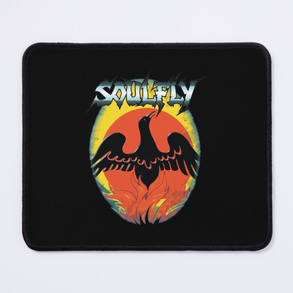 Item preview, SOULFLY Bird Flames Grunge Art designed and sold by RaleigGerhold.