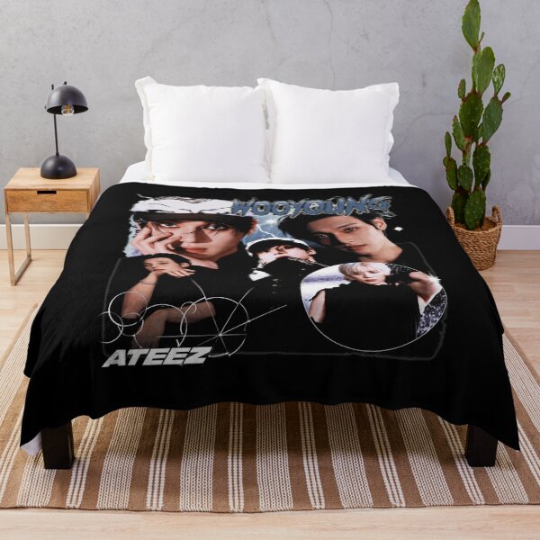 Item preview, Wooyoung ATEEZ Retro Vintage Kpop designed and sold by LisaMcgu770729.
