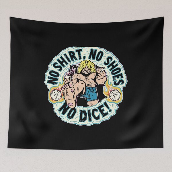 Item preview, No  No Shoes No Dice Circular Design designed and sold by RaleigGerhold.