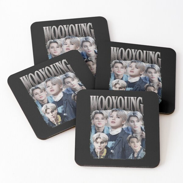 Item preview, WOOYOUNG Retro K-Pop Idol Collage  designed and sold by Christop885863.