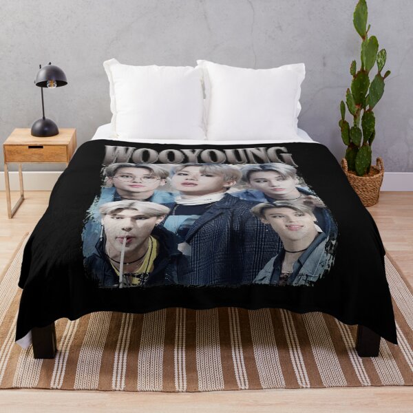 Item preview, WOOYOUNG Retro K-Pop Idol Collage  designed and sold by Christop885863.