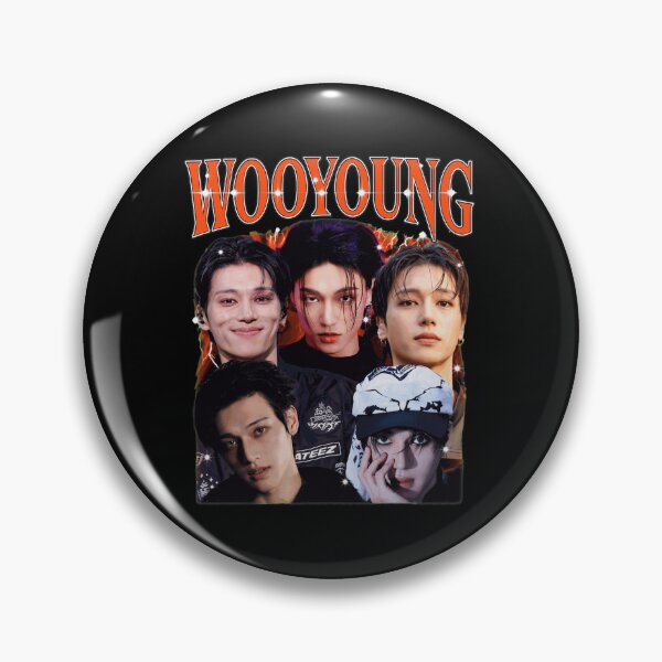 Item preview, WOOYOUNG Retro Vintage K-pop Idol Collage  designed and sold by AbigailP792708.