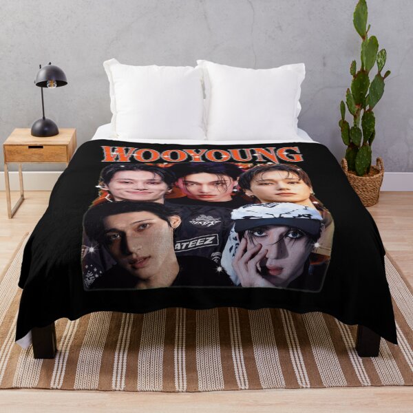Item preview, WOOYOUNG Retro Vintage K-pop Idol Collage designed and sold by AbigailP792708.