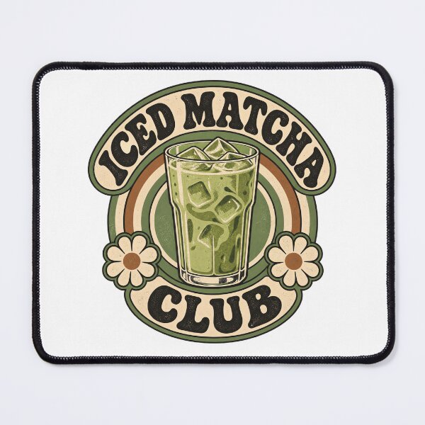 Item preview, Vintage Iced Matcha Club Retro 70s Matcha Lover designed and sold by urbinet.