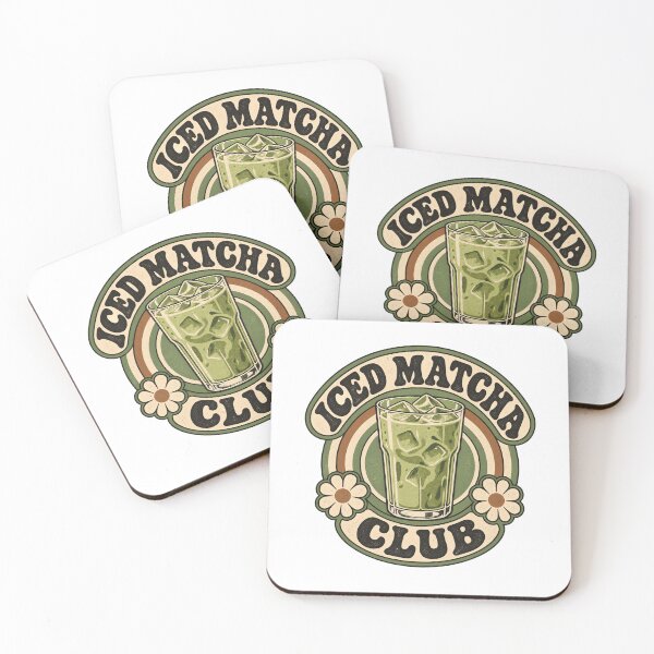 Item preview, Vintage Iced Matcha Club Retro 70s Matcha Lover designed and sold by urbinet.