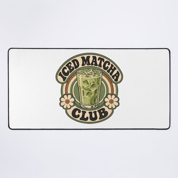 Item preview, Vintage Iced Matcha Club Retro 70s Matcha Lover designed and sold by urbinet.
