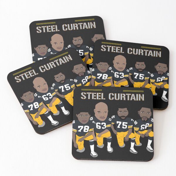 Item preview,  The Steel Curtain - Pittsburgh Steelers designed and sold by Akki27.