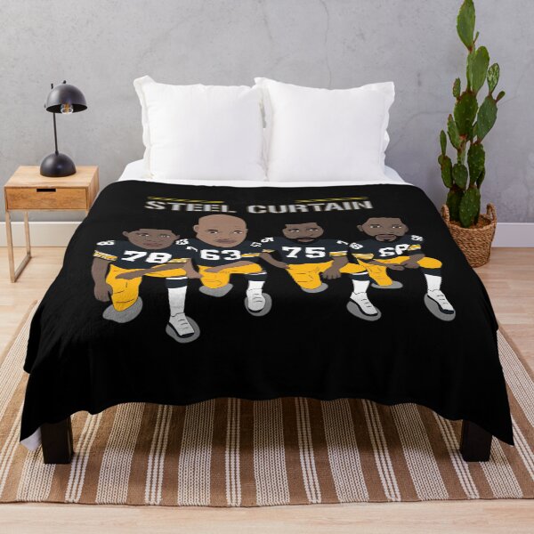 Item preview, The Steel Curtain - Pittsburgh Steelers designed and sold by Akki27.