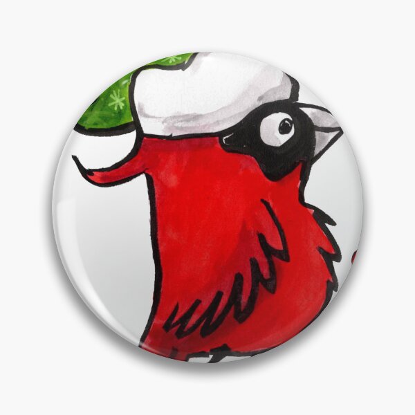 Item preview, Christmas Cardinal at the Lookout designed and sold by Grasdal.