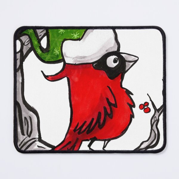 Item preview, Christmas Cardinal at the Lookout designed and sold by Grasdal.