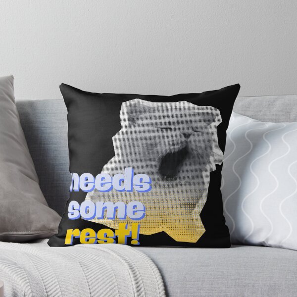 Item preview, Funny Yawning Cat Needs Some Rest designed and sold by harryordinary.