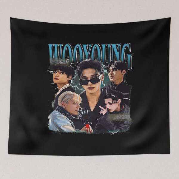 Item preview, WOOYOUNG Vintage Retro K-Pop Idol designed and sold by KaylaRob311870.